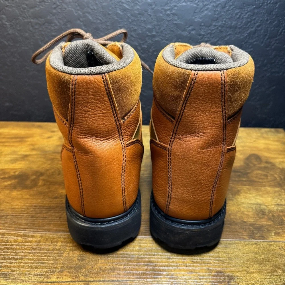 Wolverine W04213 Brown Leather‎ Work Boots Mens Size 13M